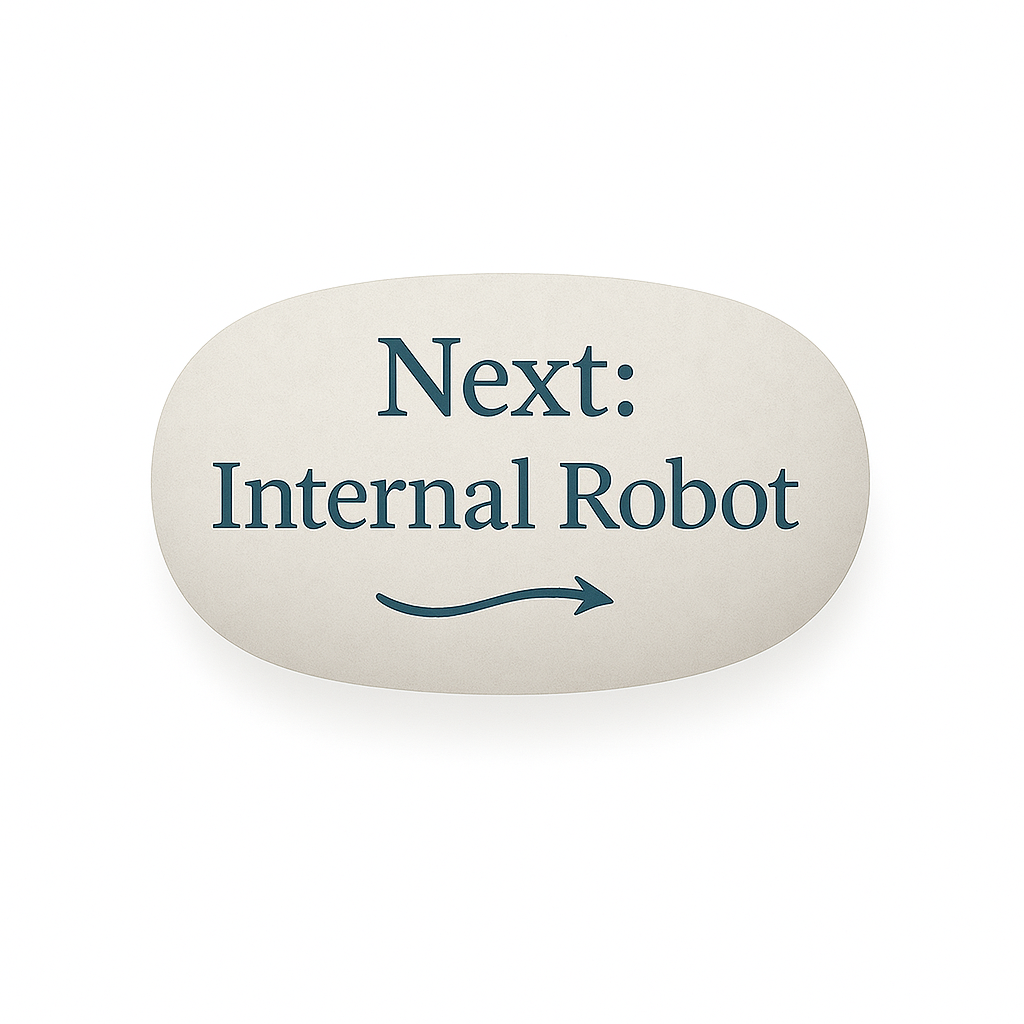 Navigation stone linking to the Internal Robot section of the Cow Path Model of Change.